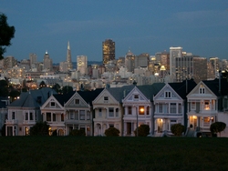 San Francisco : Victorian Houses Sunset