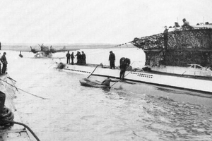 U-Boot Type VIIC au ravitaillement