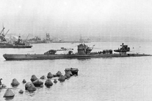 VU84 U-Boot Type VII rentre  Brest