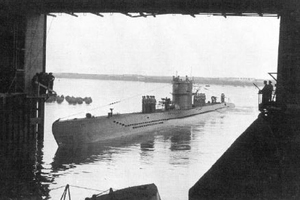 VU84 U-Boot Type VII rentre  Brest