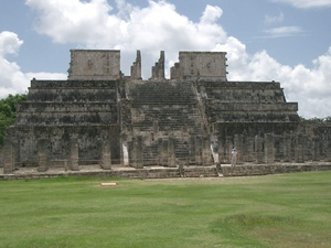 Chichen-Itza : Le temple au Mille Colonnes
