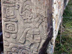 Monte Alban : Glyphes