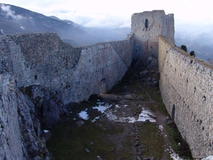 Montsegur : Cour intrieure