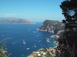 Capri et le cap de Sorrente