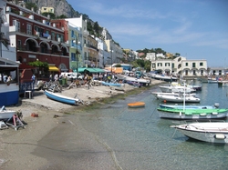 Capri : La Plage du Port