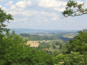 San Gimigniano : Paysage
