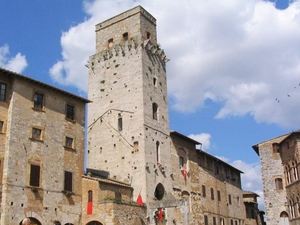 San Gimigniano : Piazza de la Cisterna
