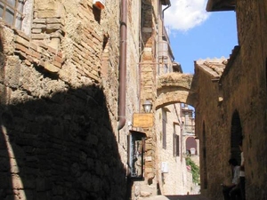 San Gimigniano : Ruelle