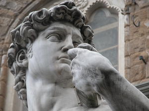 Palazzio Vecchio : David de Michel-Ange
