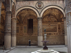 Palazzio Vecchio : Fresques de Vasari